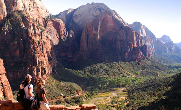 Zion National Park Hiking View